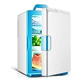 ❅ LIGERO Y CONVENIENCIA: Nevera termoeléctrica de 18 litros y mininevera más caliente. Diseñado para enfriar preenfriados o para mantener calientes platos y bebidas calientes. 28 * 32 * 43 cm y pesa 6 kg. Fácil de transportar y almacenar.