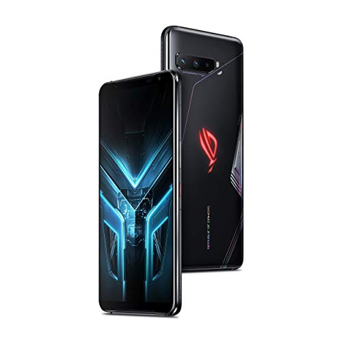 ASUS ROG Gaming Phone 3-6.59” FHD+ 2340x1080 HDR 144Hz Display 6000mAh Battery 64MP/13MP/5MP Triple Camera with 24MP Front Camera 512GB Storage 5G LTE Unlocked Dual SIM (12GB with TwinView Dock 3)