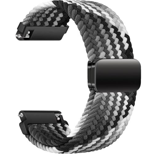 Sundara 18mm �i�C�����D���v�X�g���b�v Garmin Vivoactive 4S/Garmin Vivomove 3S/Venu 3S/Venu 2S/Forerunner 255s/255s�ɑΉ� ���y���v�X�g���b�v �\�t�g�i�C���� �N�C�b�N