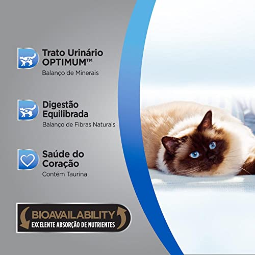 Ração Úmida Optimum Sachê Frango para Gatos Adultos Castrados - 85g