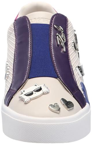 Image of Karl Lagerfeld Women's Mavise Slip on Sneaker with Pins