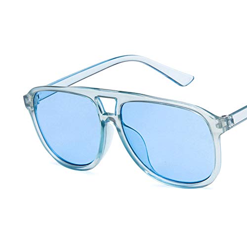 Shiratori Candy Color Trendy Hip-Hop Sunglasses - Oversized Ocean Lens Shades for Men and Women2