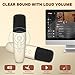IROO Karaoke Machine for Kids,Christmas Birthday Gifts for 3, 4, 5, 6, 7, 8, 9, 10,11,12 +Year Old Girls Boys, Mini Karaoke Machine with 2 Wireless Microphones,Portable Bluetooth Home Party (Beige)