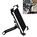 Produktbild LIUCX Motorrad Scooter Handyhalterung Telefon-Halter Motorrad Mobilrückspiegel Aluminiumlegierung Basis, Fit for 3.5-6 Zoll Telefon, for Motorrad usw.