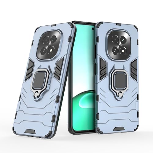 Coque Oppo Realme V60 5G antichoc avec support anneau bleu