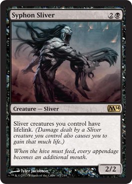 best sliver cards mtg Amazon.com: Magic The Gathering - Syphon Sliver (117/249)