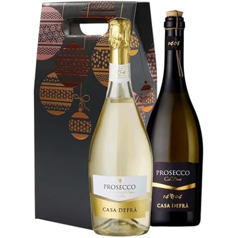 Christmas Prosecco Two Bottle Gift Set Cover