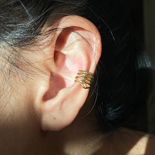 Skeleton Hand Ear Cuffs Skeleton Hand Earrings Halloween Earrings For Women Girls Halloween Clip On Earrings Skeleton Hand Earrings Halloween Jewelry Gifts (Silver) #TOP1