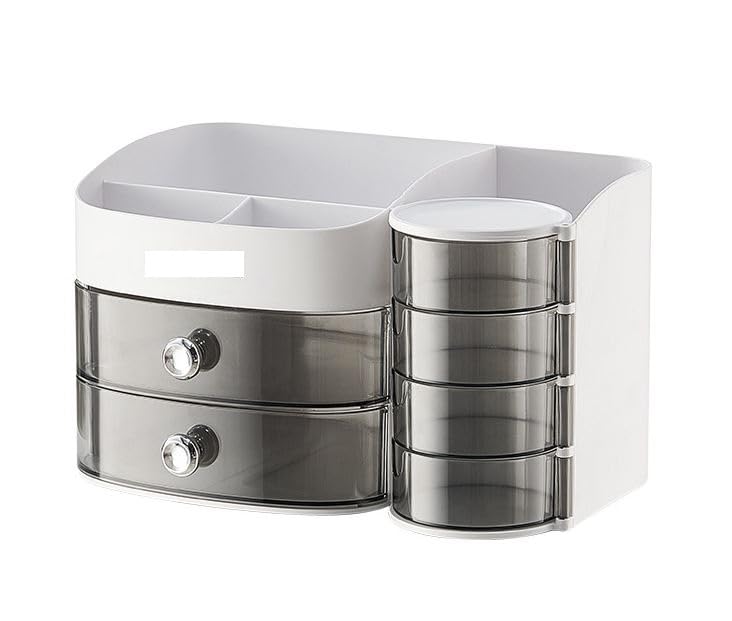 multi-layer desktop storage box...