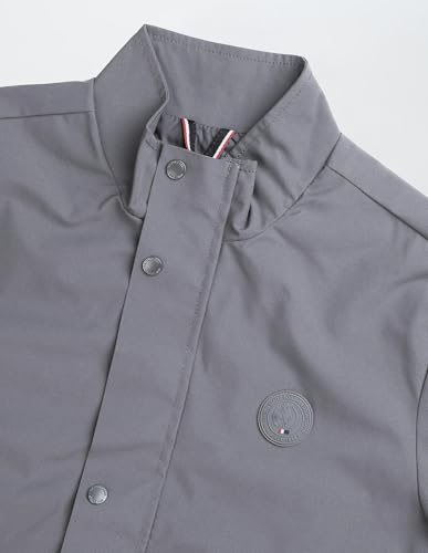 Image of U.S.Polo Association Men's Solid Pattern Windcheater Jacket