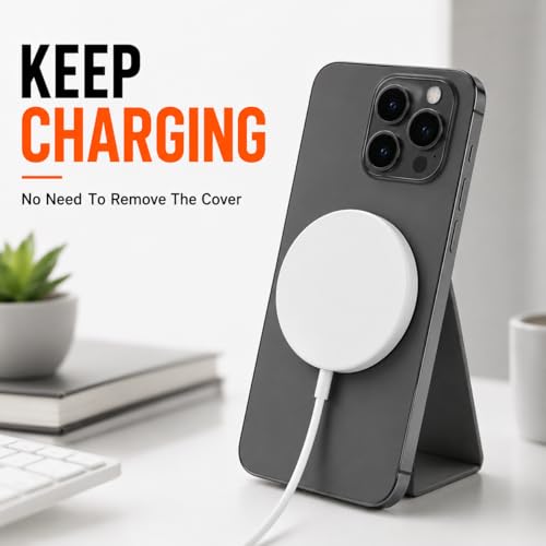 Image of Mizi 2Pack Silicone Slim Case for Apple Mag-Safe Charger Pad - Soft Protective Anti-Scratch Dust Resistant Shockproof Cover - White