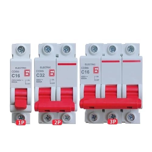 Disjoncteur miniature CDB6i 4P Type C 10A 230V 400V pour tableau électrique - 2