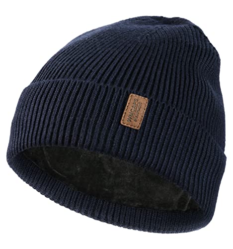 Baddery Jäger Mütze – Wildschwein Motiv, Gestrickt, Unisex, Für Herren & Damen, Outdoor & Jagd