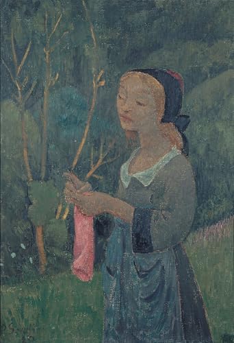 Tableaux Moderne Toile Paul Sérusier La jeune fille au bas rose 60x90cm