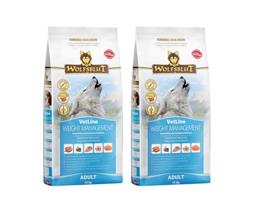 Wolfsblut Vetline | Hundefutter | Sparbundle | Sparpaket (2 x 12kg, Weight Management)