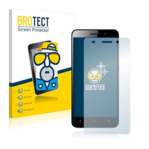 BROTECT Protector Pantalla Anti-Reflejos Compatible con Huawei G Play Mini (2 Unidades) Película Mate Anti-Huellas
