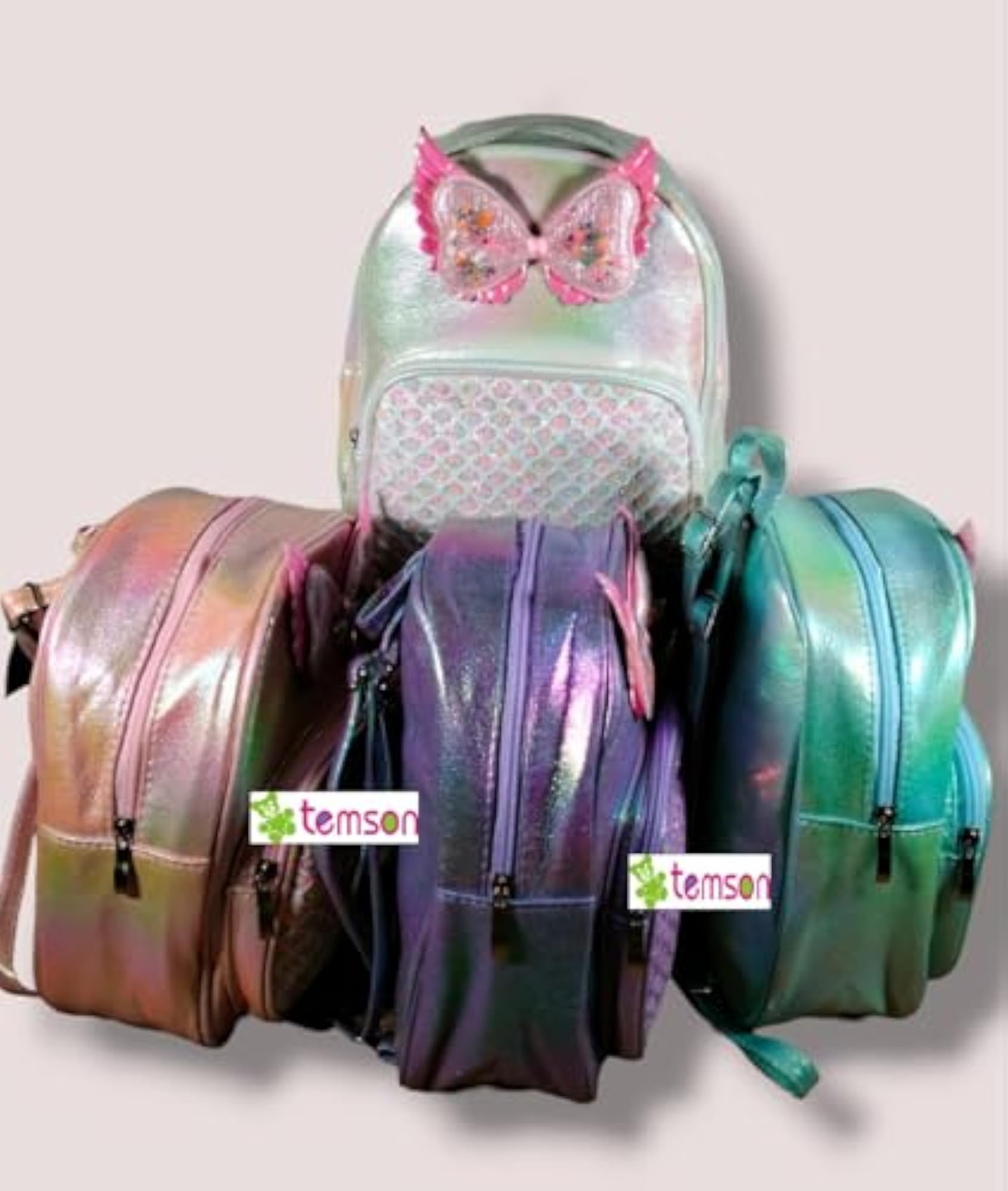 Stylish Sequin Small Backpack for Girls, Trendy