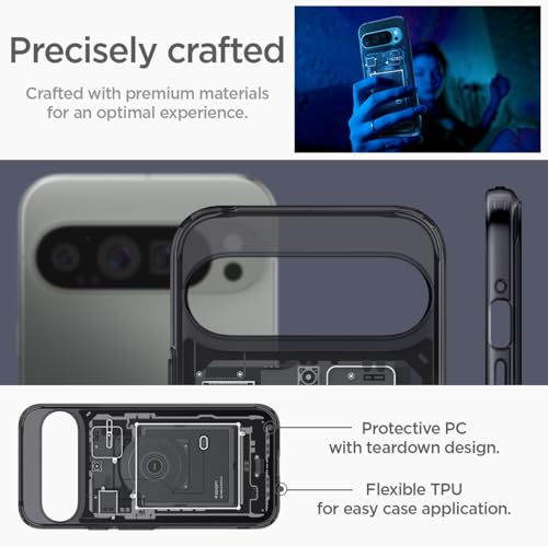 Image of Spigen for Pixel 9 Pro XL Case, Ultra Hybrid[Anti-Yellowing] [No Magnet Ring] - Zero One