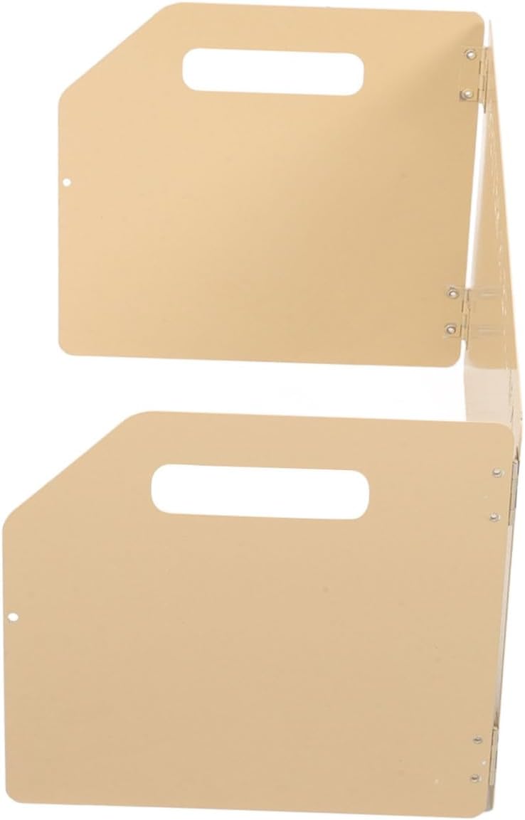 Camping Cooking Windscreen BBQ Windshield Stove Splatter Guard Lightweight Windproof Folding Tool for Outdoor