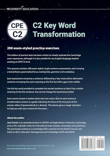 C2 Key Word Transformation: 200 exam-styled practice exercises (Cambridge C2 English) - Image 2