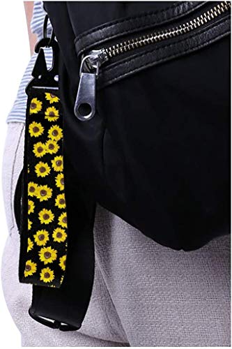 Boatee Moon Stars Key Keychain Wristlet Lanyard Key Chain Holder With Removable Buckle For Women Men, Car Accessories #TOP4