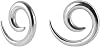 2Pcs Stainless Steel Surgical Ear Spiral Tapers Plugs Tunnels Expander Gauges Snail Twist Earrings Stretching Body Piercings Jewelry