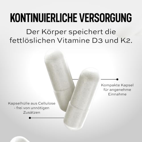 ESN Vitamin D3 + K2 Depot, 120 Kapseln – Ansicht 4
