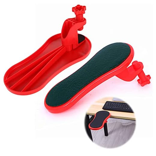 Extensorr Reposabrazos Muñeca Ajustable Reposamuñecas Apoyabrazos De Ordenador Muñeca Ordenador Resto Apoyabrazos Brazo Apoyo Para Muñeca Ratón Pad Brazo-soport 180° Giratorio Para Hogar Y Oficina