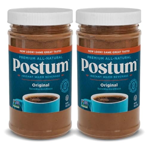 Postum Original Coffee Substitute Caffeine Free Delight with Roasted Wheat