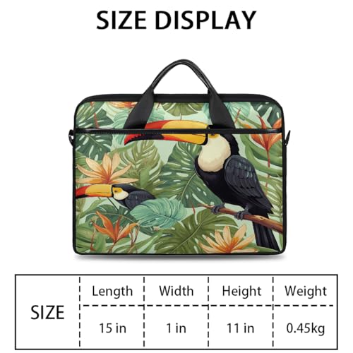 Bolso para laptop 15 pulgadas con correa ajustable miniatura 2