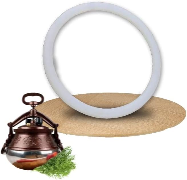 Generisch Sealing ring, Afghan Kazan 10-20 l, pressure cooker sealing ring, silicone sealing ring, replacement seal, rubber seal, silikonovaya protocol для касана, 18.5 cm