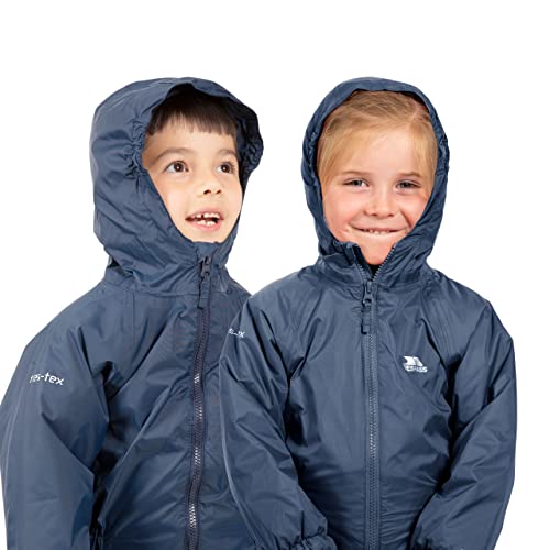 Trespass Dripdrop All-In-1 Rain Suit Navy 5-6 #TOP2