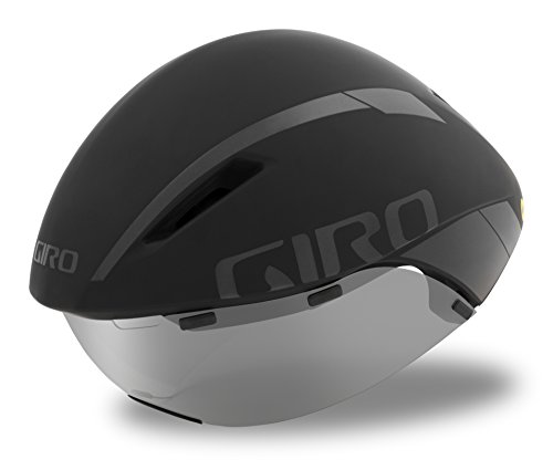 Giro Aerohead MIPS Triathlon Zeitfahrhelm schwarz/grau 2024: Größe: M (55-59cm)