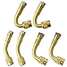 RUNCCI-YUN 6 Pièces Pneu Valve Rallonge Va,Pneu Valve de Adaptateur, Air Pneu Valve Extension, Pneu Prolongateur Coude de Valve, pour Voiture Moto Vélo Camion, 3 Sortes (Couleur de cuivre)
