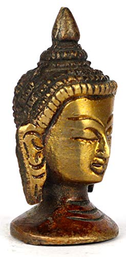 Estatua de Buda de Latón para Decoración del Hogar miniatura 2