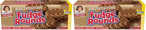 Little Debbie Fudge Rounds Big Pack, 24.1 OZ Box (Pack of 2)