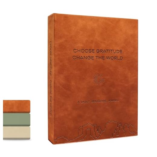 Gratitude Gifted 5-Minute Guided Gratitude Journal – Daily 180 Prompts, Self-Care Mindfulness & Reflection, Leather Hardcover, Undated to Foster Happiness, Wellness, Positivity for Men & Women