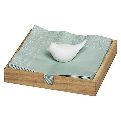 Räder Acacia Wood Napkin Holder 18 cm Cover