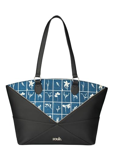 Image of ZOUK Rhea Kapoor Tote Bag - | Elegant Vegan Leather Tote for Women |