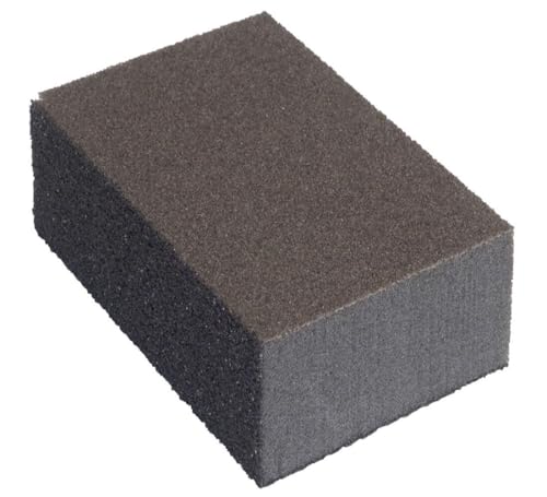 600-Pack of 4” x 2-3/4” Norton 02081 MultiSand Double Sided Small Area Sanding Sponge Fine/Medium, 6-Pack