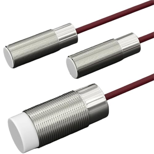 Capteur de proximite inductif M12 NPN pour automation industrielle haute temperature