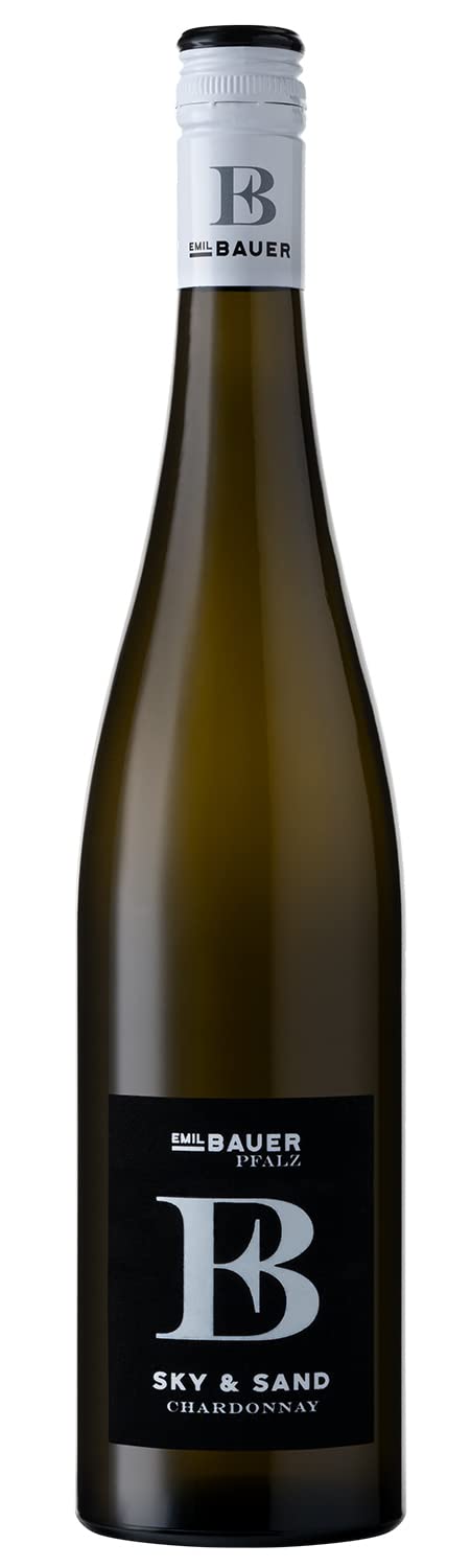 Eb Emil Bauer Pfalz Weiß Emil Bauer “Sky&Sand” Chardonnay, Trockener Wein Aus Der Pfalz (1 X…