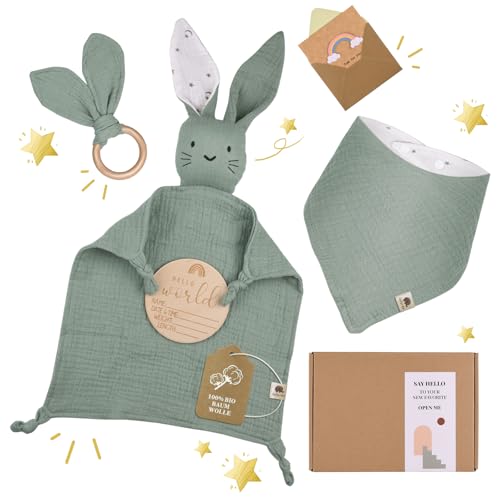 LAFERKA Baby Geschenk Junge & Mädchen - Neugeborenen| Zur Geburt...