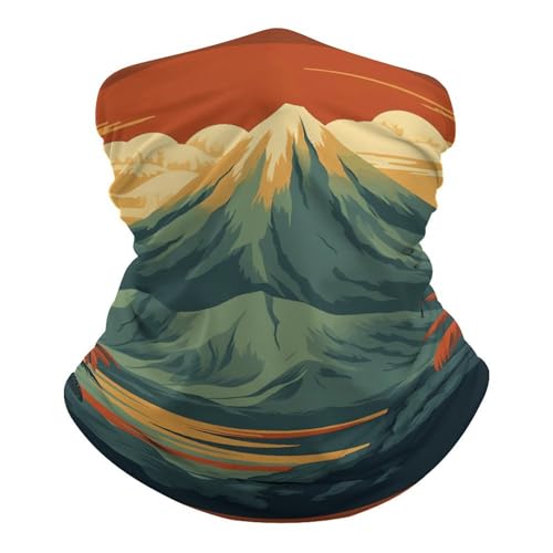 Neck Gaiter Face Mask Breathable Wind-Proof Face Cover City Signage Sun Cooling Dustproof Mask Balaclava Bandana Headwear for Men Women miniatura 1
