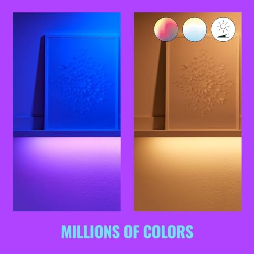 Tira LED WiZ Connected RGB Wi-Fi 6FT Control App miniatura 4