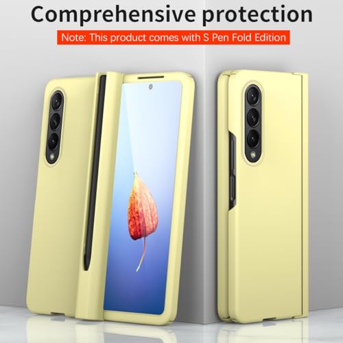 Carcasa Samsung Galaxy Z Fold 4 anti golpes con protector pantalla y bisagra 6