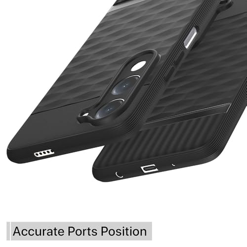 Image of Shockproof Case | Full Camera Protection | TPU Flexible Back Cover for Vivo Y04 4G / Y19e 4G / Y19 5G / Y29s 5G / T4 Lite 5G / iQOO Z10 Lite 5G (Matte Black)