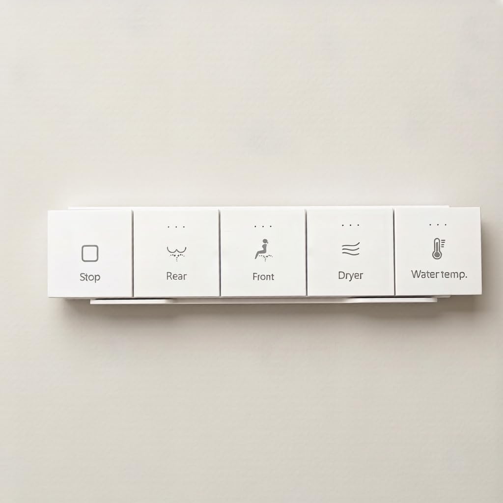 Remote Control for for Smart Toilets ZY695A / ZY752A / ZY695A Mini