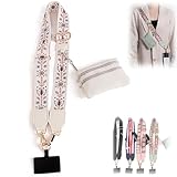 Ankepw Handygurt mit Reißverschlusstasche, Clip-and-Go-Gurt für Handy mit Geldbörse, Umhängetasche, Handygurt (1Pcs-a)