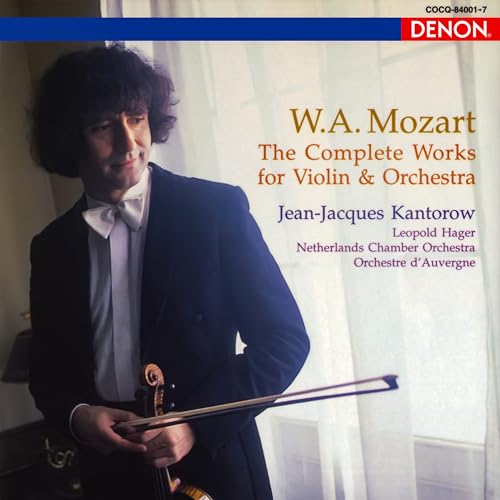 Jean-Jacques Kantorow, Leopold Hager & Netherlands Chamber Orchestra